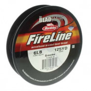 Fireline Perlenfaden 0.15mm (6lb) Smoke grey - 114.3m